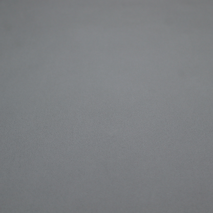 Plain, solid medium grey-coloured Hallstatt faux leather fabric texture with a smooth, fine finish.