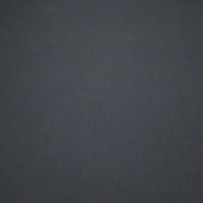 Plain, solid dark slate grey-coloured Hallstatt faux leather fabric texture with a smooth, fine finish.