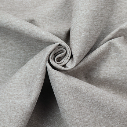 A solid dark beige woven textile with a fine, subtle textured weave.