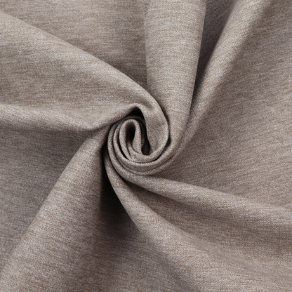 A solid light brown woven textile with a fine, subtle textured weave.
