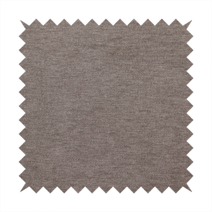 A solid brown woven textile with a fine, subtle textured weave.