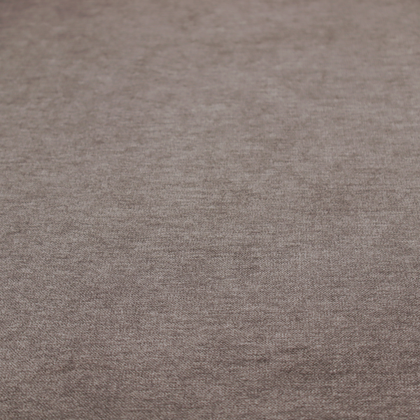 A solid brown woven textile with a fine, subtle textured weave.