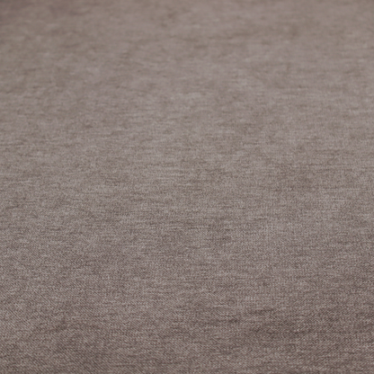 A solid brown woven textile with a fine, subtle textured weave.