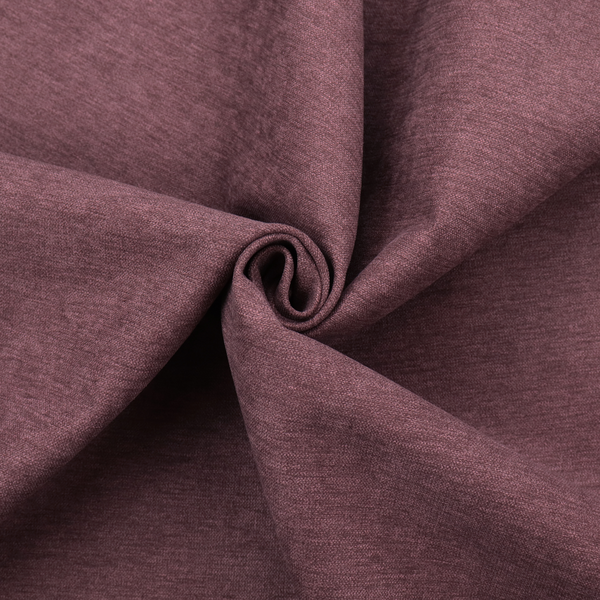 A solid dark pink or mauve woven textile with a fine, subtle textured weave.