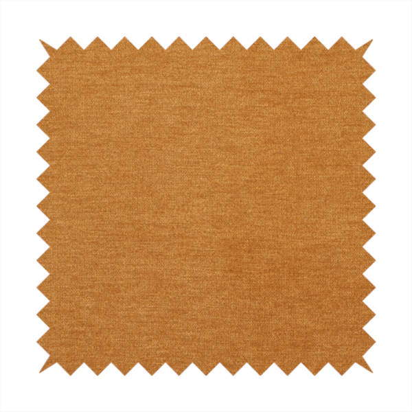 A solid orange or mustard yellow woven textile with a fine, subtle textured weave.