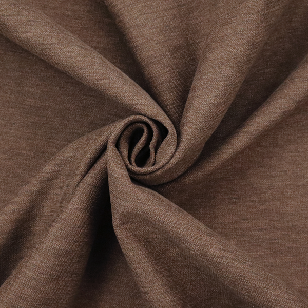 A solid dark brown woven fabric swatch with a fine, subtle texture.