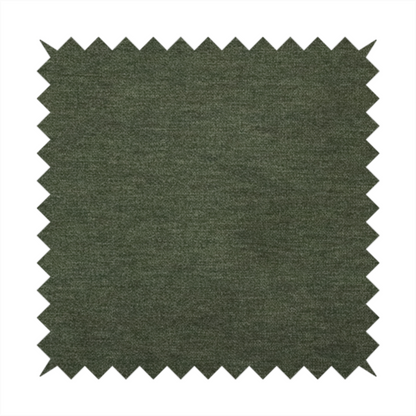 A solid dark green woven fabric swatch with a fine, subtle texture.