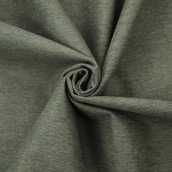 A solid sage green woven fabric swatch with a fine, subtle texture.