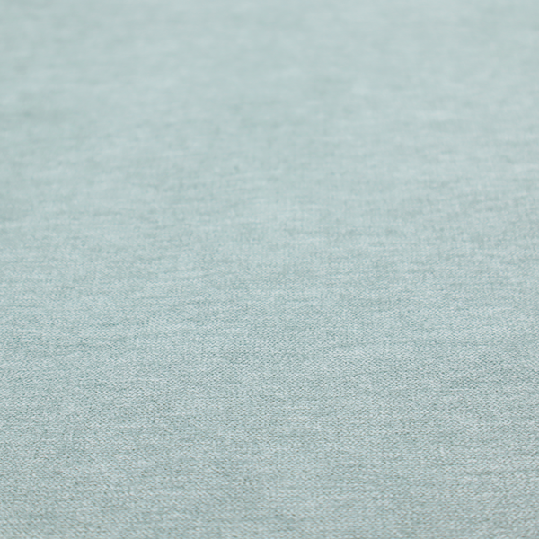 A solid pale aqua or mint green woven textile with a fine, subtle textured weave.