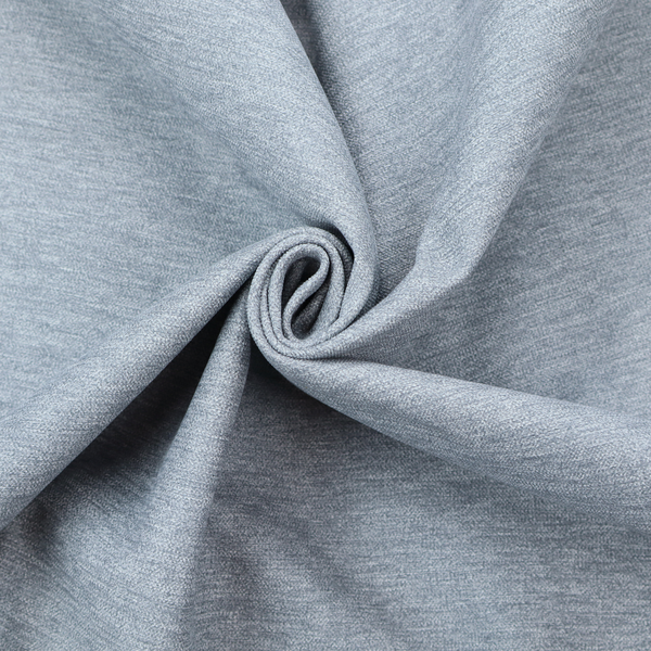 A solid light periwinkle woven fabric swatch with a fine, subtle texture.