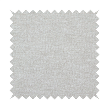 A light grey or silver woven textile with a fine, subtle textured weave.