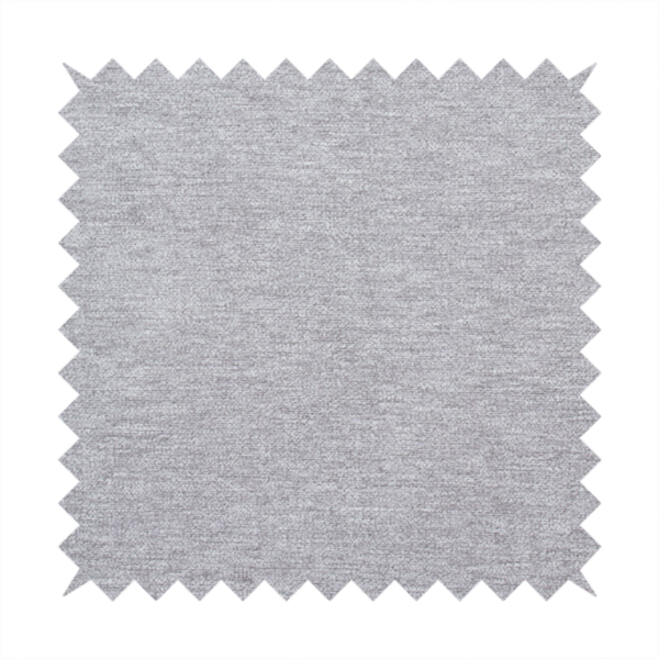 A medium grey or silver-grey woven textile with a fine, subtle textured weave.