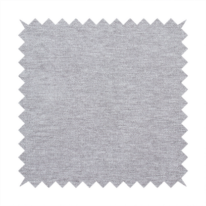 A medium grey or silver-grey woven textile with a fine, subtle textured weave.