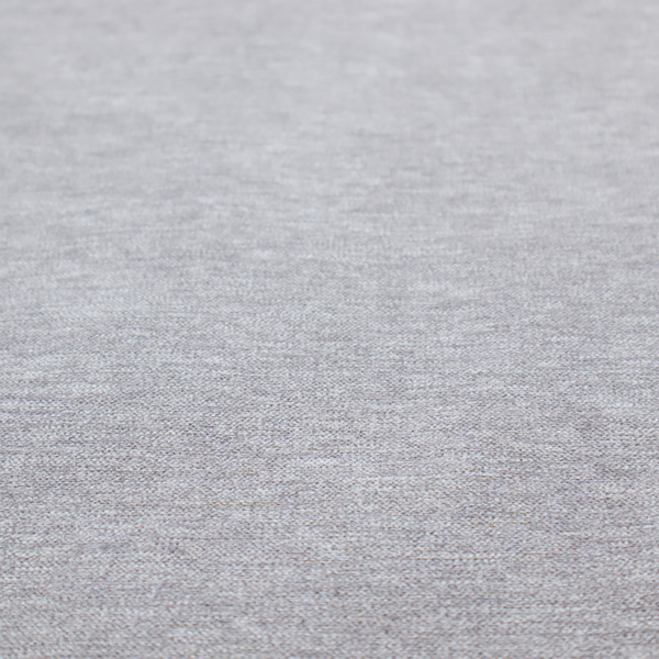 A medium grey or silver-grey woven textile with a fine, subtle textured weave.