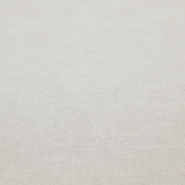 A textured, light beige or cream-coloured woven upholstery fabric.