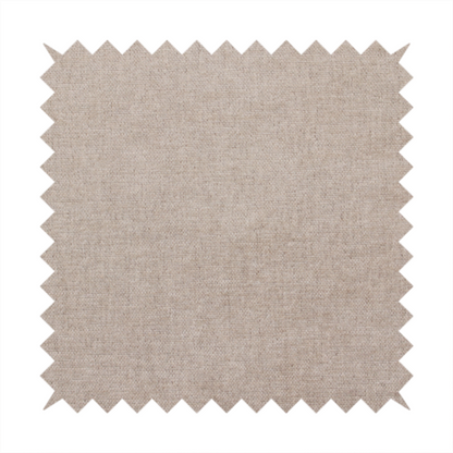 A textured, warm taupe or tan woven upholstery fabric.