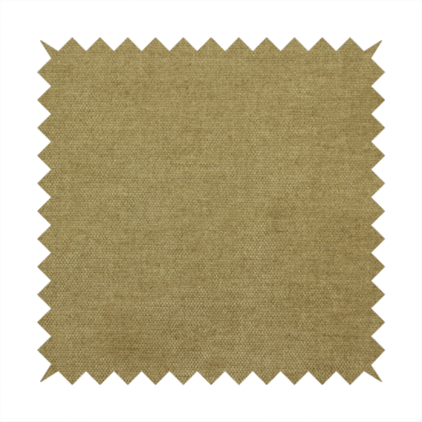 A textured, olive green or muted bronze woven upholstery fabric.