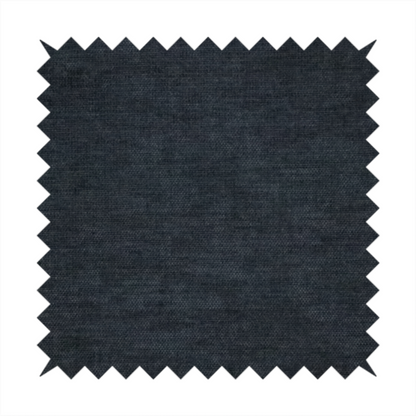 A textured, dark charcoal grey or near-black woven upholstery fabric.