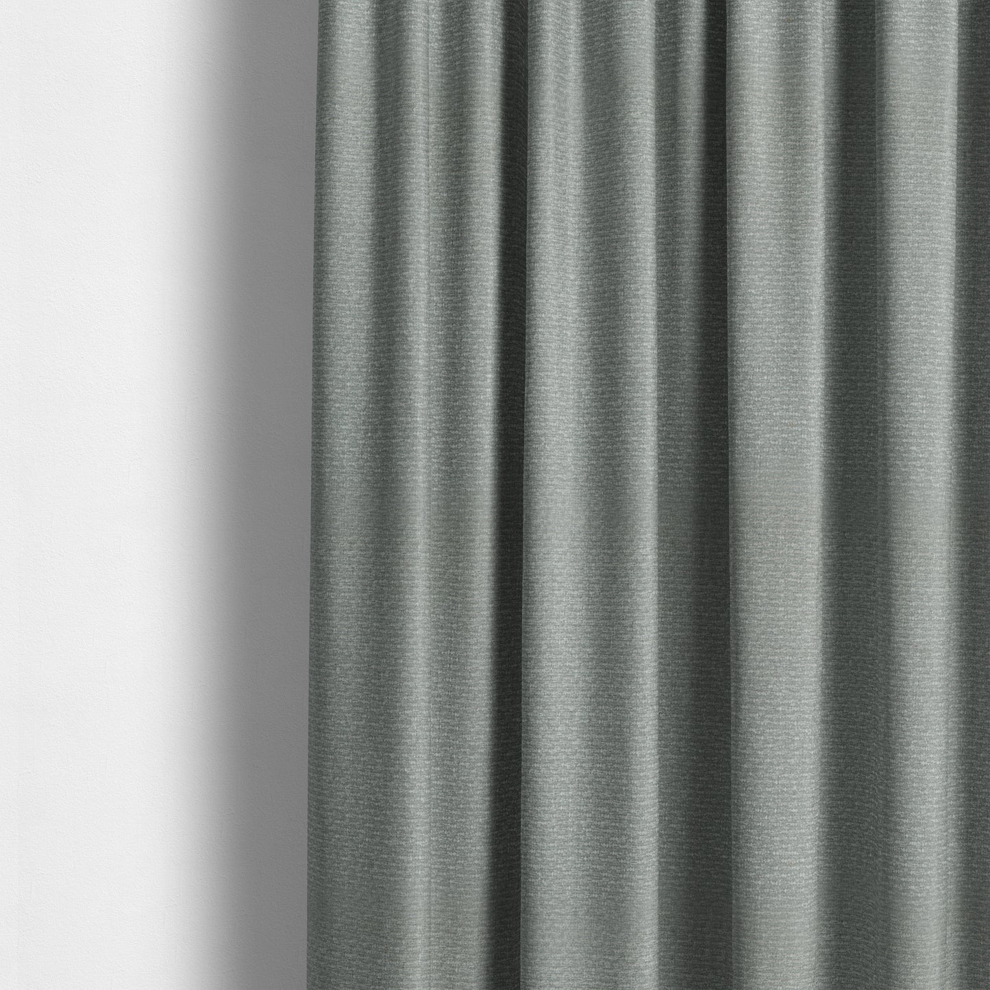 Astro Textured Hopsack Plain Grey Silver Colour Upholstery Fabric CTR-38 - Made To Measure Curtains