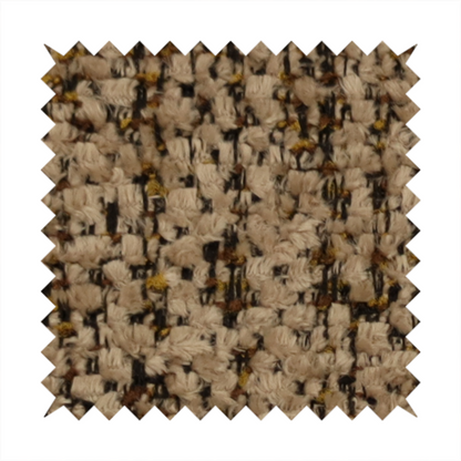 Wellington Chunky Chenille Weave Upholstery Fabric Beige Colour CTR-39 - Handmade Cushions