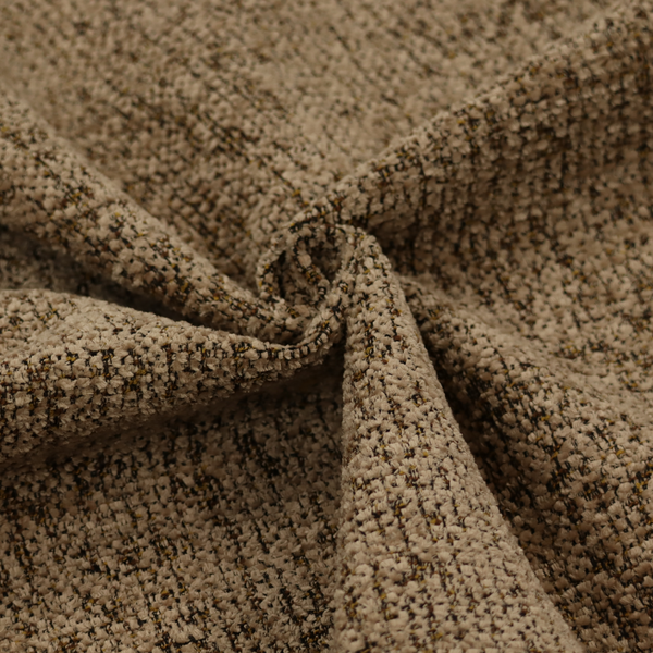 Wellington Chunky Chenille Weave Upholstery Fabric Beige Colour CTR-39 - Handmade Cushions
