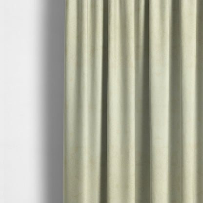 Mica Designer Fabrics Semi Plain Abstract Pattern Chenille Upholstery Fabric In Cream Colour CTR-390 - Made To Measure Curtains