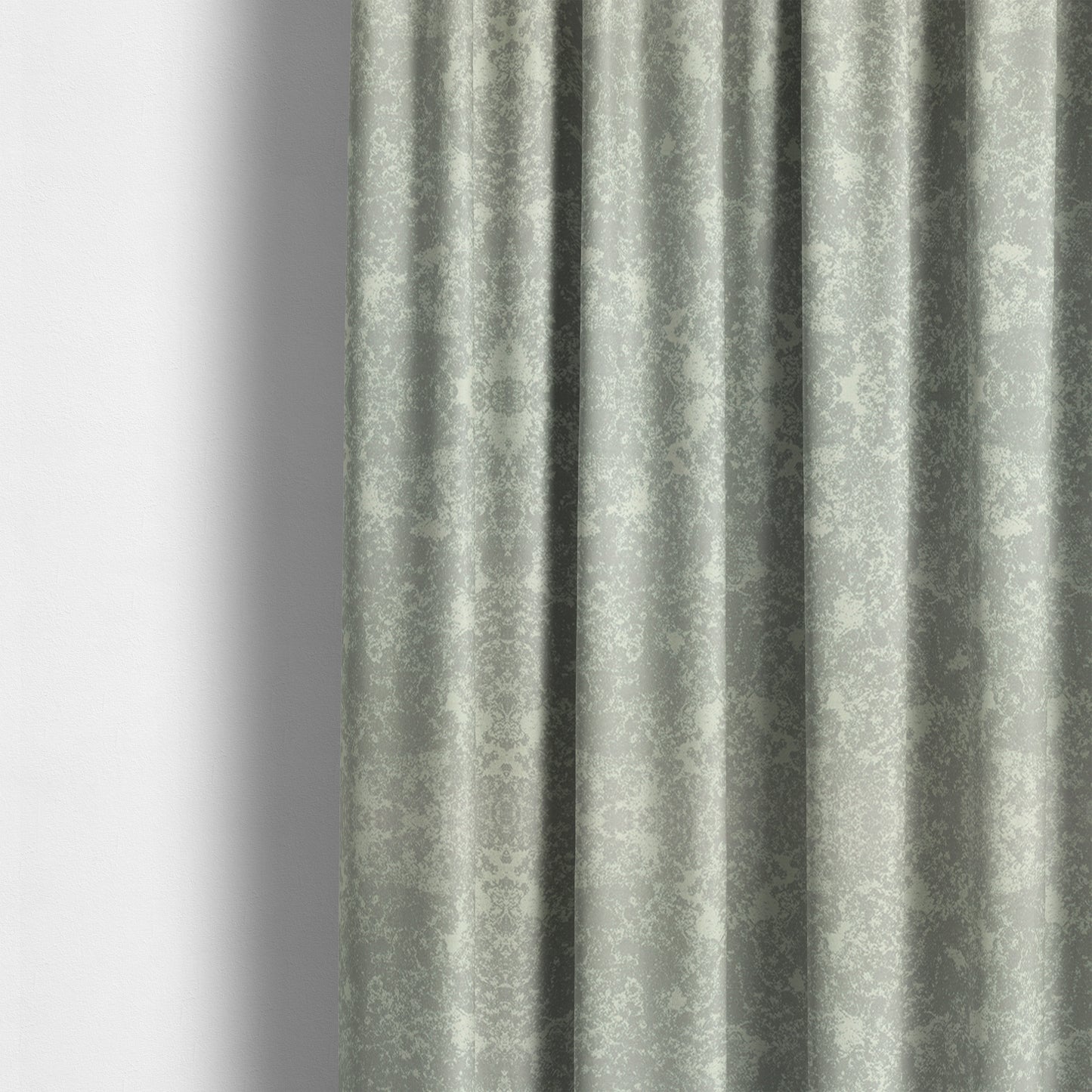 Mica Designer Fabrics Semi Plain Abstract Pattern Chenille Upholstery Fabric In Lilac Colour CTR-391 - Made To Measure Curtains