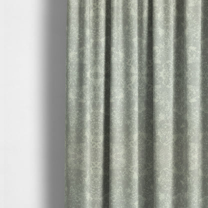 Mica Designer Fabrics Semi Plain Abstract Pattern Chenille Upholstery Fabric In Lilac Colour CTR-391 - Made To Measure Curtains