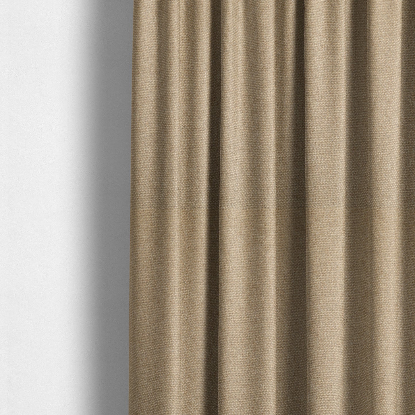 Astro Textured Basket Weave Plain Gold Colour Upholstery Fabric CTR-43 - Made To Measure Curtains