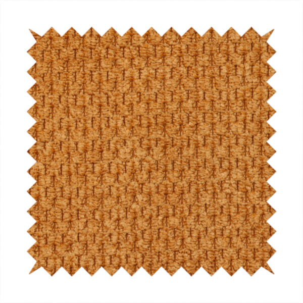 Chicago Bobble Effect Chenille Upholstery Fabric Yellow Colour CTR-595
