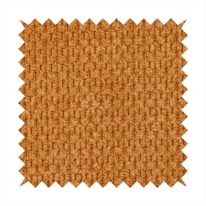 Chicago Bobble Effect Chenille Upholstery Fabric Yellow Colour CTR-595