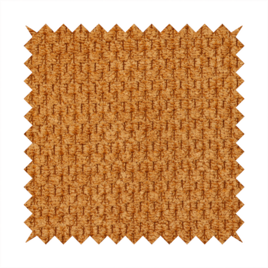 Chicago Bobble Effect Chenille Upholstery Fabric Yellow Colour CTR-595