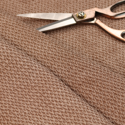 Chicago Bobble Effect Chenille Upholstery Fabric Sepia Colour CTR-620