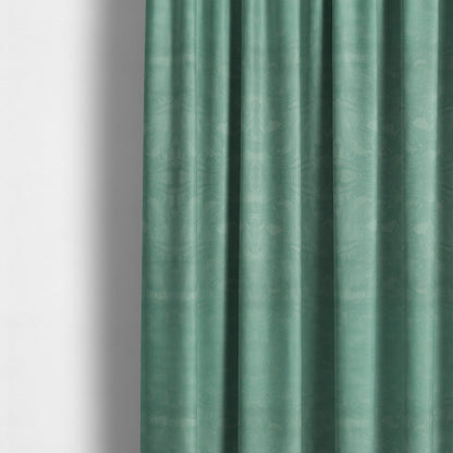 Cairo Moleskin Textured Dull Velvet Claw Pattern Curtain Furnishing Blue Fabric CTR-621 - Made To Measure Curtains