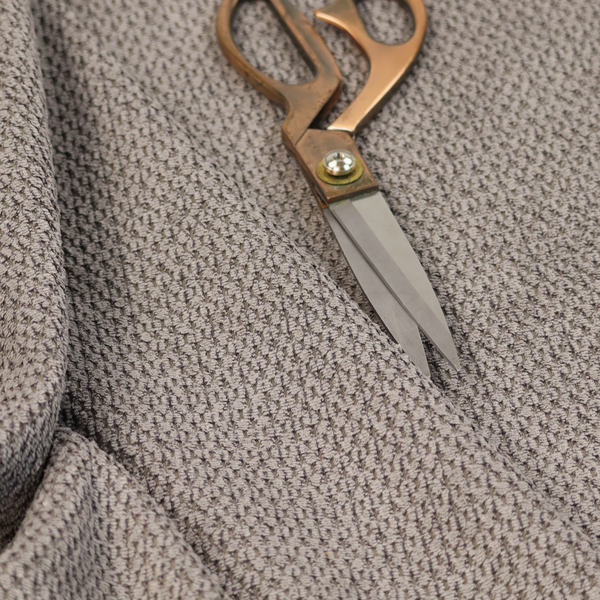 Chicago Bobble Effect Chenille Upholstery Fabric Graphite Colour CTR-630