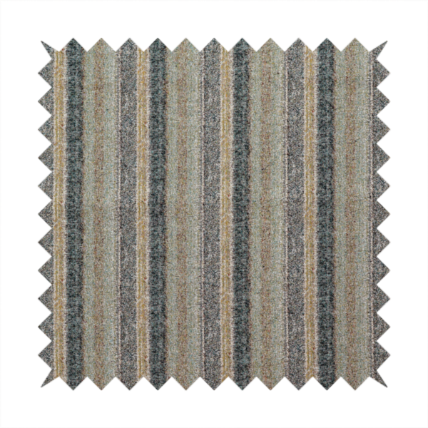 Bruges Stripe Vertical Striped Pattern Sea Grass Green Blue Colour Jacquard Upholstery Fabrics CTR-692 - Made To Measure Curtains