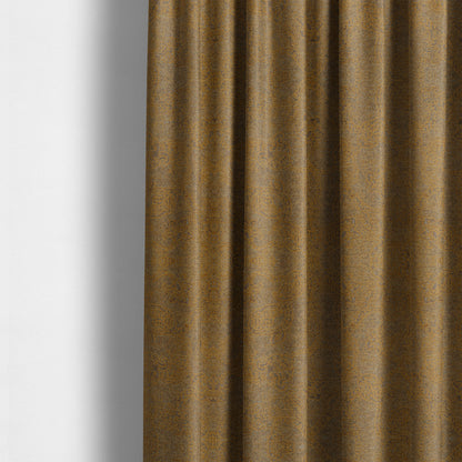 Elba Faded Floral Traditional Pattern Yellow Chenille Furnishing Curtain Fabric CTR-804 - Made To Measure Curtains