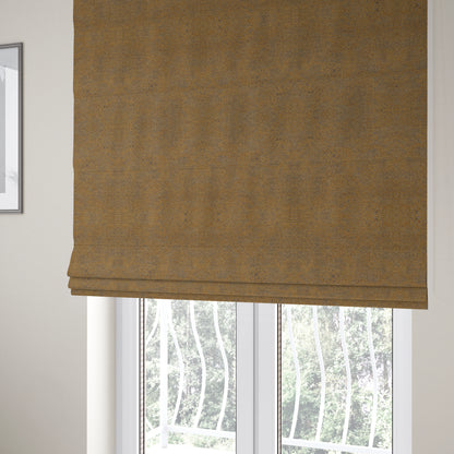 Elba Faded Floral Traditional Pattern Yellow Chenille Furnishing Curtain Fabric CTR-804 - Roman Blinds