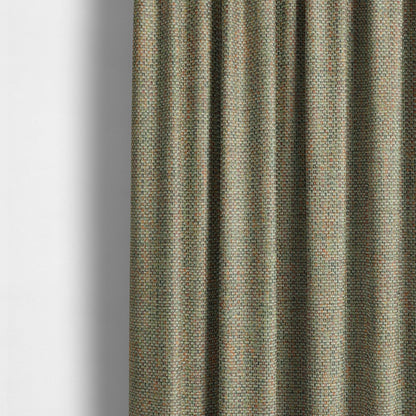 Downton Grey Semi Plain Lightweight Chenille Curtain Upholstery Fabrics CTR-808 - Made To Measure Curtains