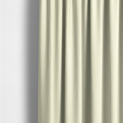 Fabriano Plain Chenille Type Cream Colour Upholstery Fabric CTR-895 - Made To Measure Curtains