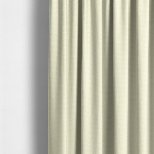 Fabriano Plain Chenille Type Cream Colour Upholstery Fabric CTR-895 - Made To Measure Curtains