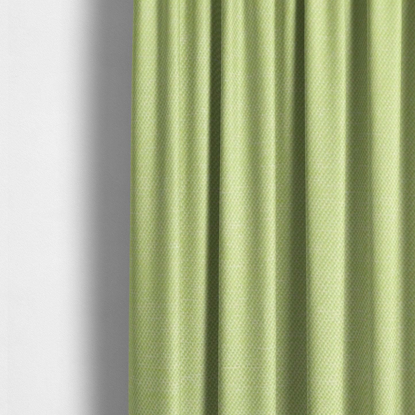 Fabriano Plain Chenille Type Light Green Colour Upholstery Fabric CTR-897 - Made To Measure Curtains