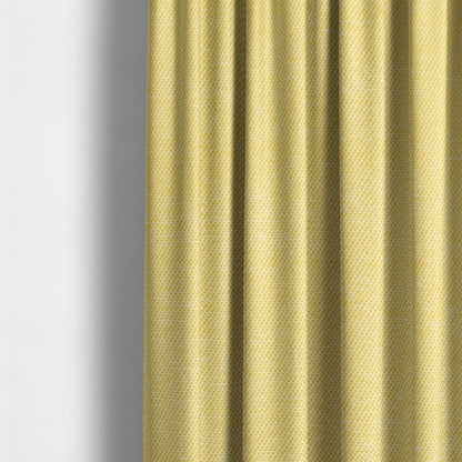 Fabriano Plain Chenille Type Light Yellow Colour Upholstery Fabric CTR-898 - Made To Measure Curtains