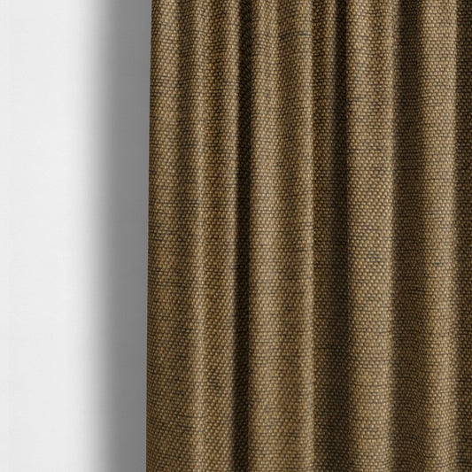 Fabriano Plain Chenille Type Brown Colour Upholstery Fabric CTR-900 - Made To Measure Curtains