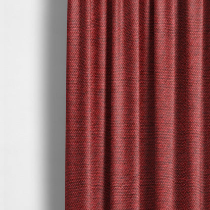 Fabriano Plain Chenille Type Burgundy Red Colour Upholstery Fabric CTR-902 - Made To Measure Curtains