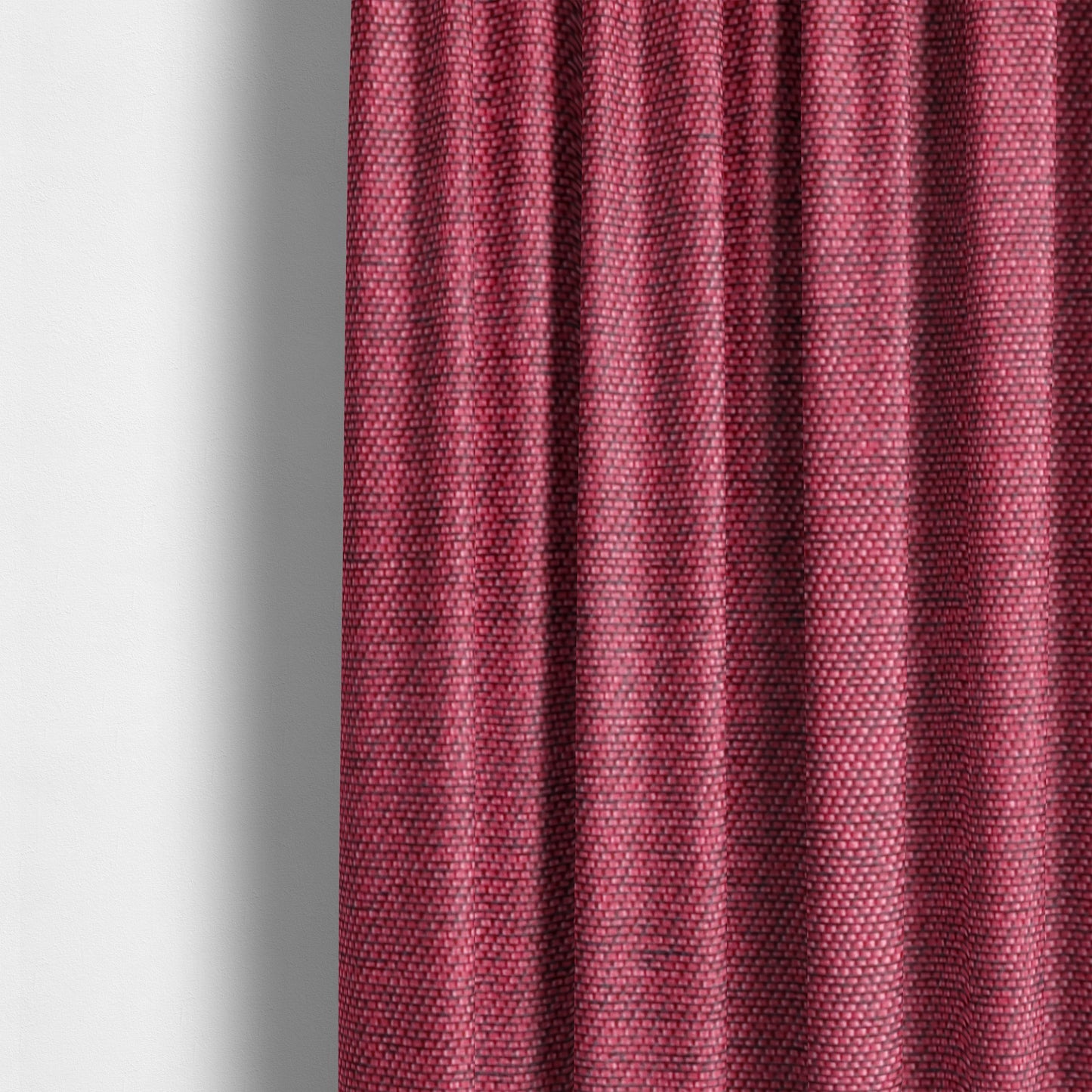 Fabriano Plain Chenille Type Pink Colour Upholstery Fabric CTR-903 - Made To Measure Curtains