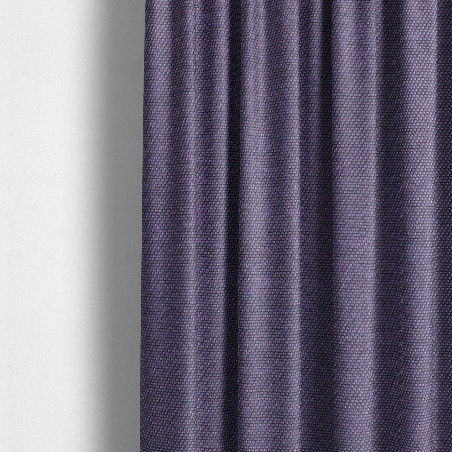 Fabriano Plain Chenille Type Purple Colour Upholstery Fabric CTR-904 - Made To Measure Curtains