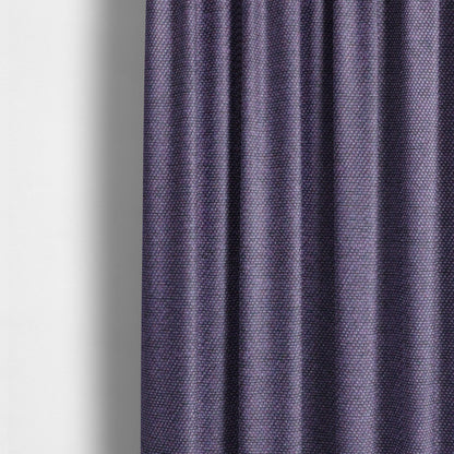 Fabriano Plain Chenille Type Purple Colour Upholstery Fabric CTR-904 - Made To Measure Curtains