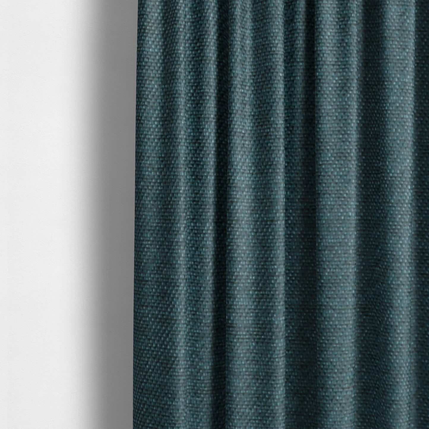 Fabriano Plain Chenille Type Navy Blue Colour Upholstery Fabric CTR-907 - Made To Measure Curtains