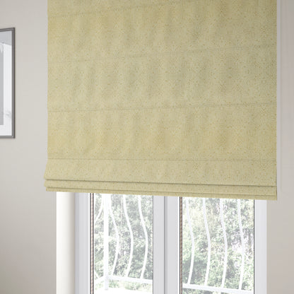 Fabriano Damask Pattern Chenille Type Cream Beige Upholstery Fabric CTR-964 - Roman Blinds